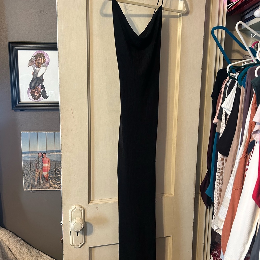 Elegant Black Women's Dress